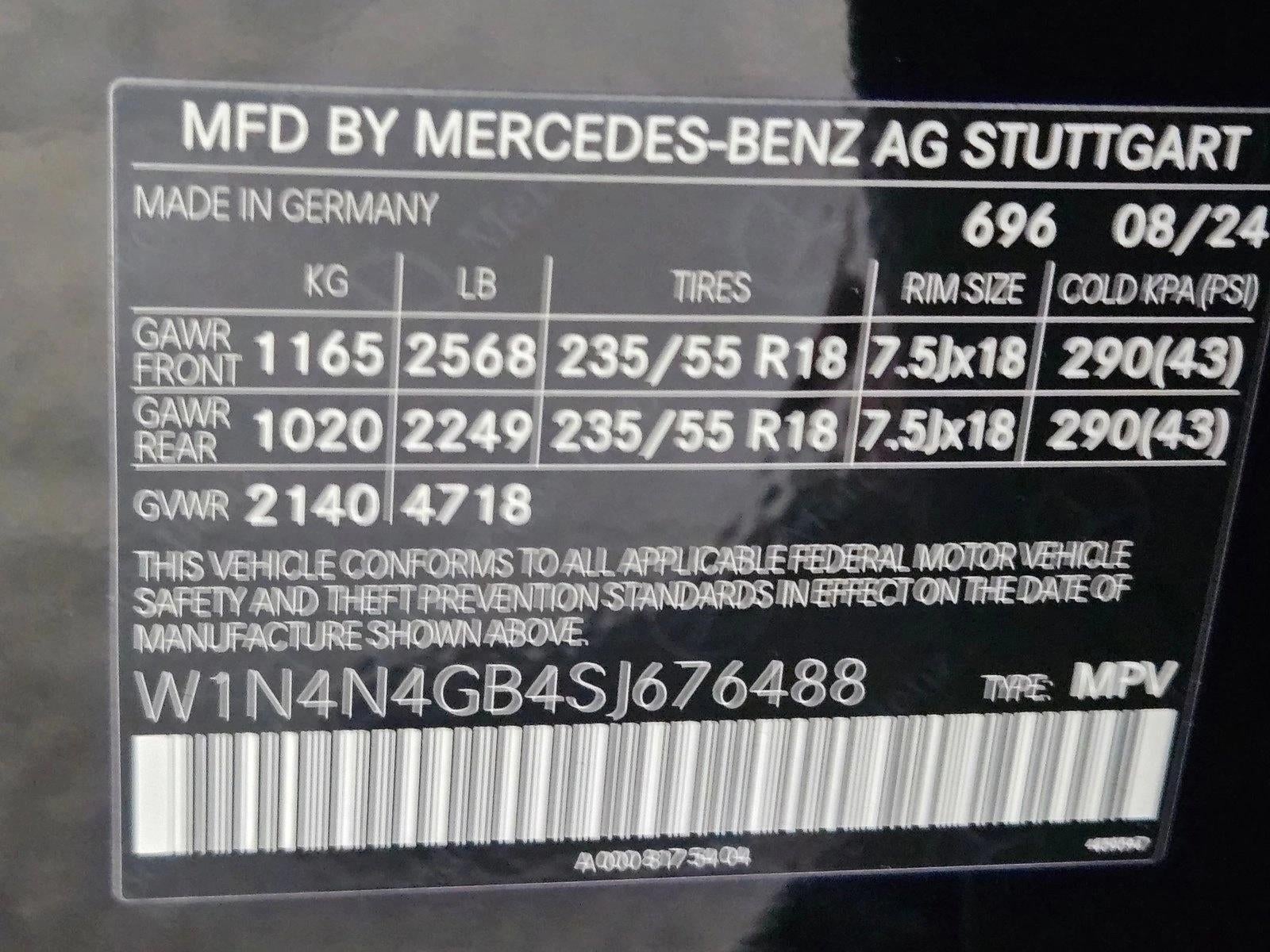 2025 Mercedes-Benz GLA GLA 250 SUV