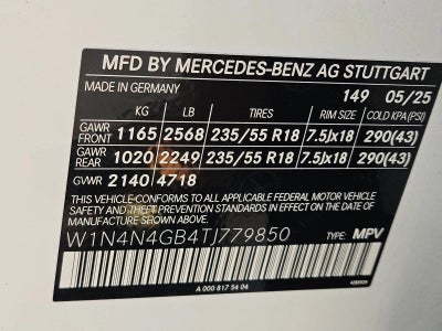 2026 Mercedes-Benz GLA GLA 250 SUV