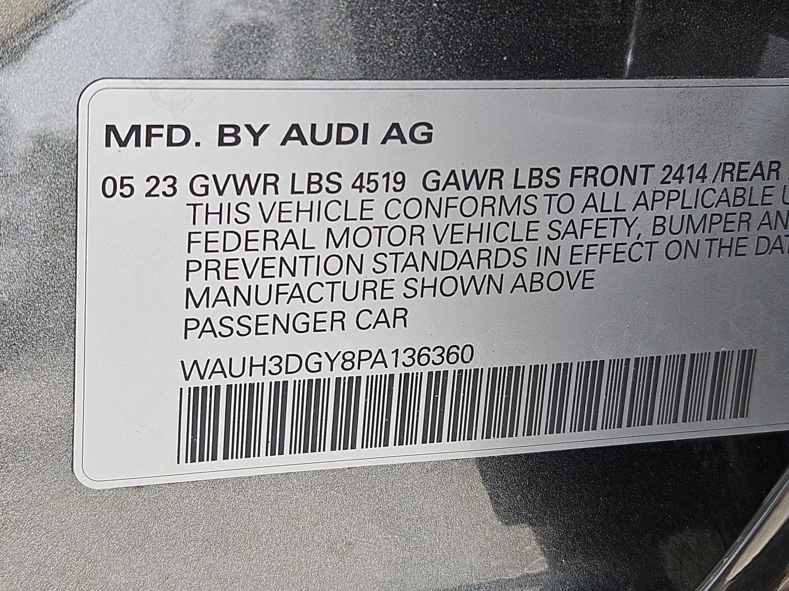 2023 Audi S3 Premium Plus 2.0 TFSI quattro
