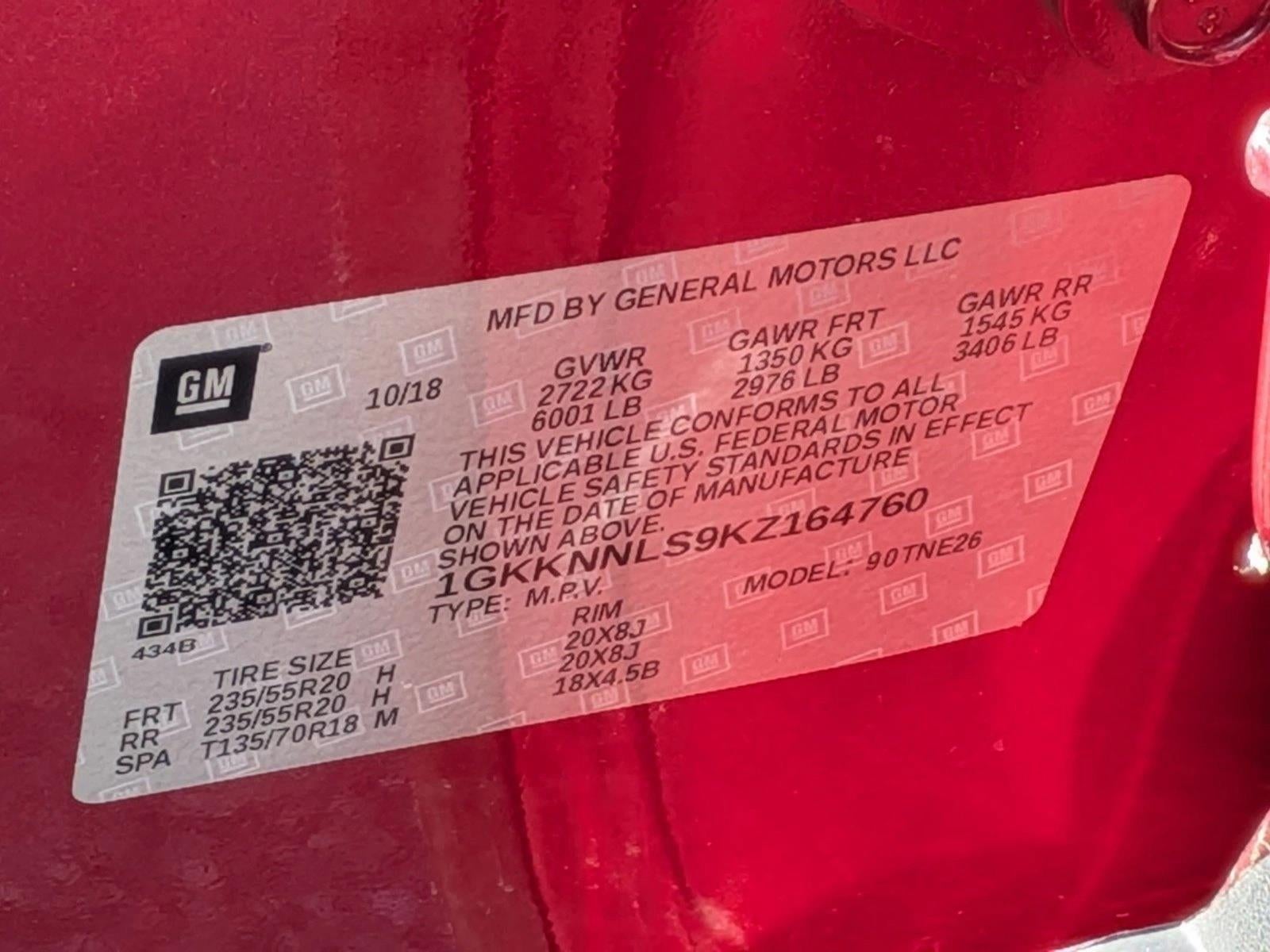 2019 GMC Acadia FWD SLT-2