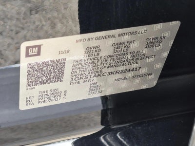 2019 GMC Yukon 2WD 4dr SLE