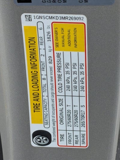 2021 Chevrolet Tahoe 2WD LS