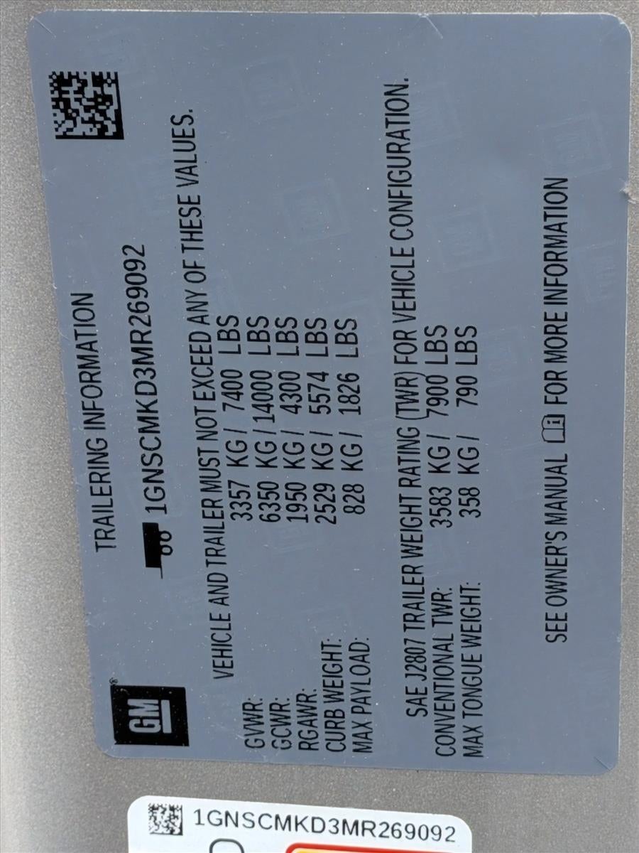 2021 Chevrolet Tahoe 2WD LS