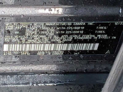 2024 Toyota RAV4 Hybrid XSE AWD (Natl)