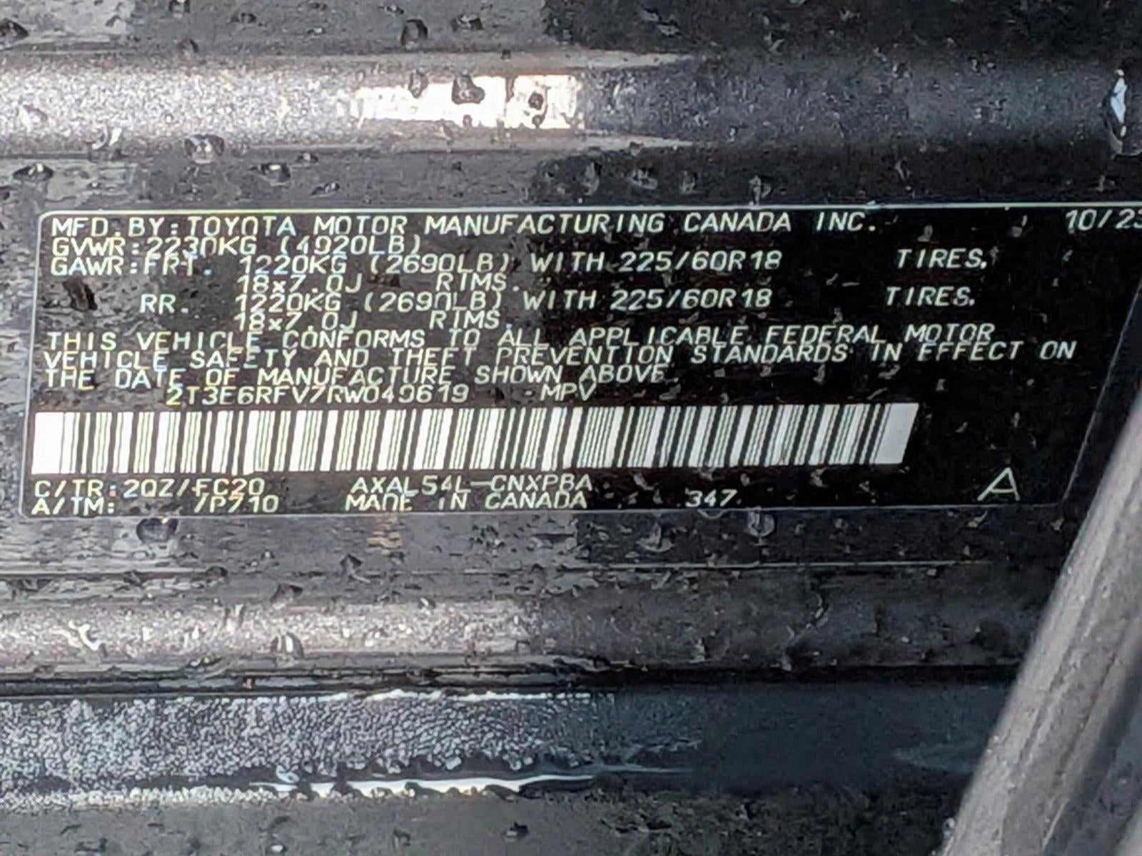 2024 Toyota RAV4 Hybrid XSE AWD (Natl)