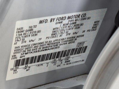 2022 Ford Mustang Mach-E Premium AWD
