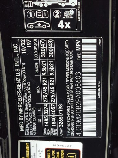 2023 Mercedes-Benz EQS EQS 450+ SUV