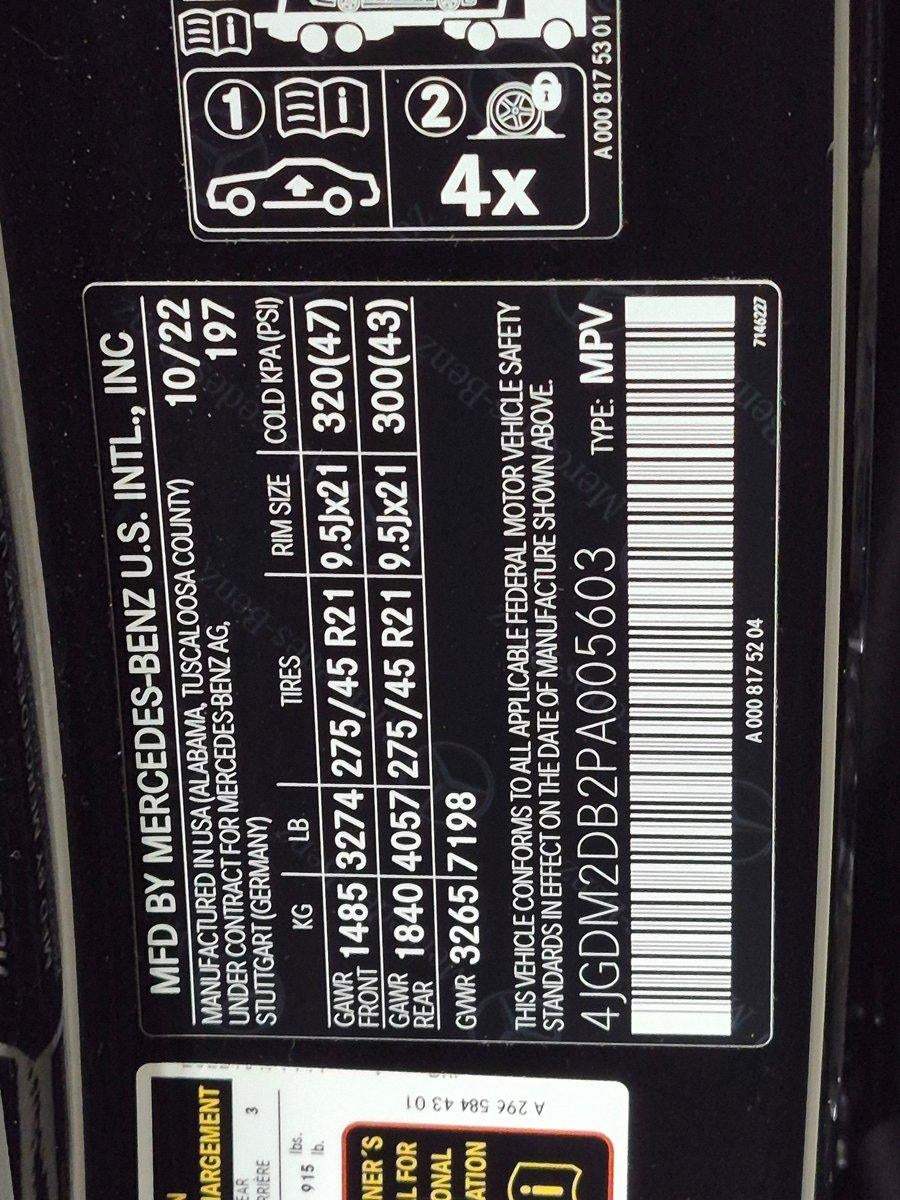 2023 Mercedes-Benz EQS EQS 450+ SUV