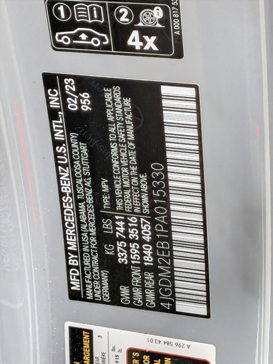 2023 Mercedes-Benz EQS EQS 450 4MATIC® SUV