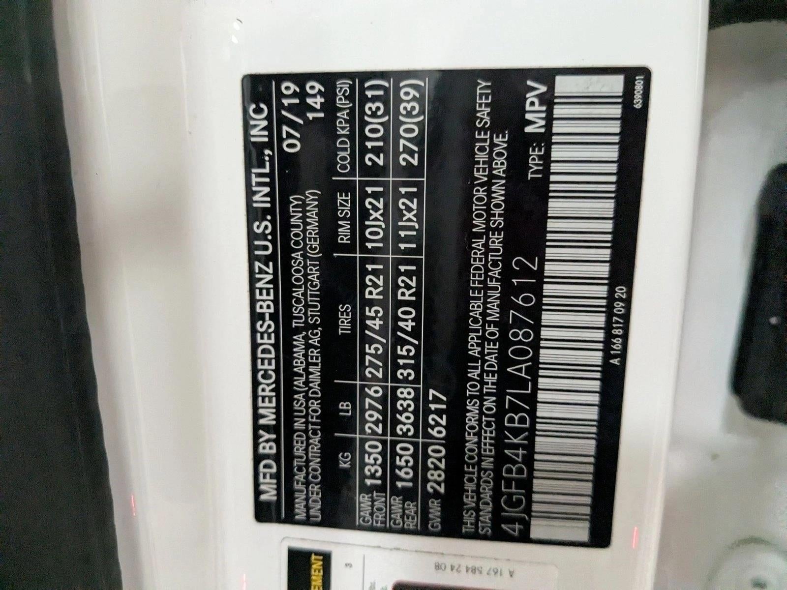 2020 Mercedes-Benz GLE GLE 350 4MATIC® SUV