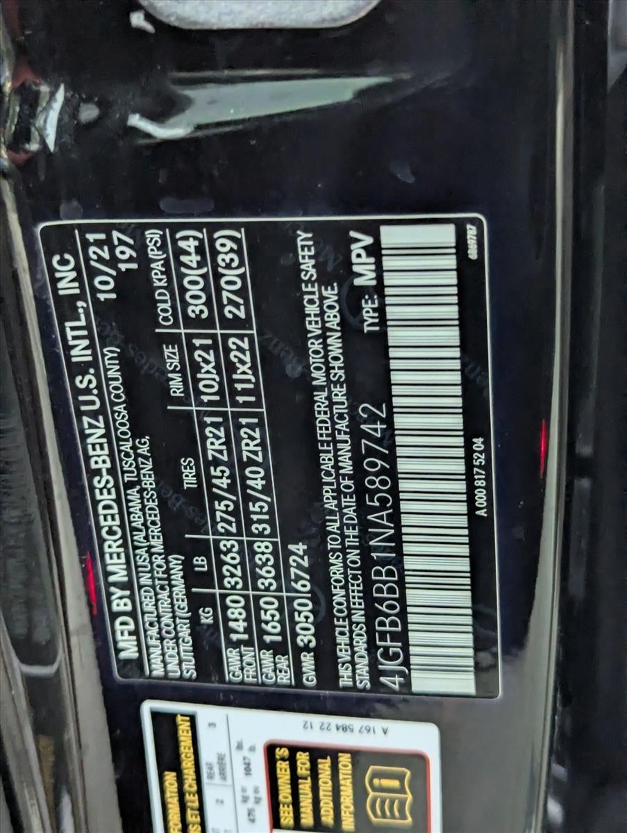 2022 Mercedes-Benz GLE AMG® GLE 53 4MATIC® SUV