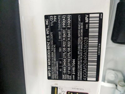 2024 Mercedes-Benz EQE AMG® EQE 4MATIC®+ SUV