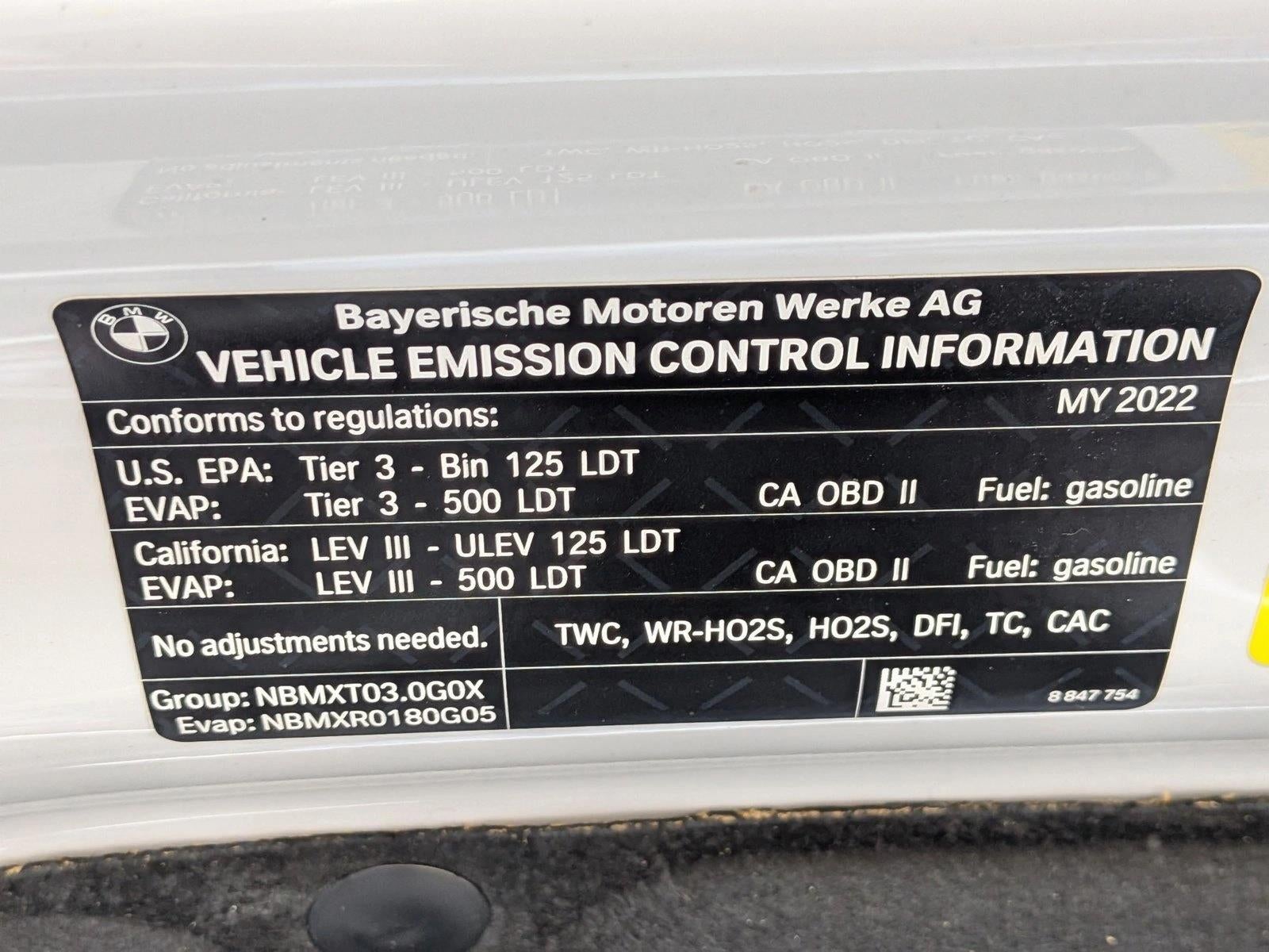 2022 BMW X5 xDrive40i Sports Activity Vehicle