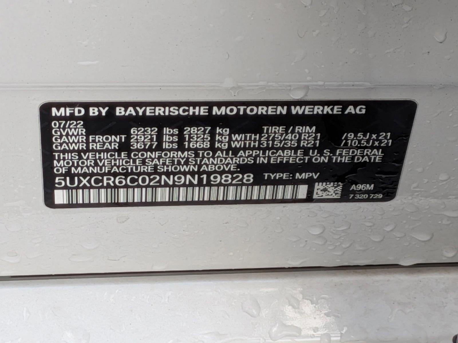 2022 BMW X5 xDrive40i Sports Activity Vehicle