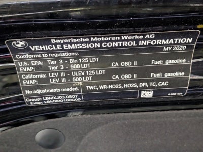 2020 BMW X7 xDrive40i Sports Activity Vehicle