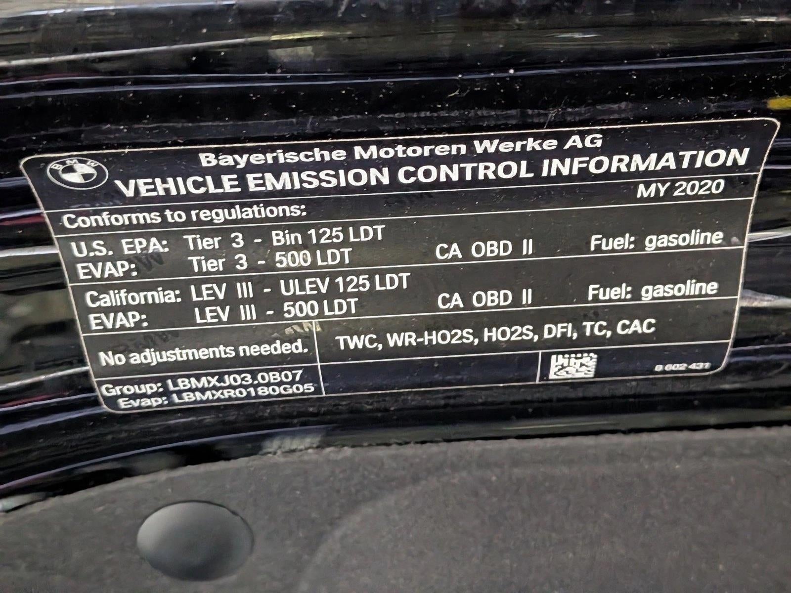 2020 BMW X7 xDrive40i Sports Activity Vehicle