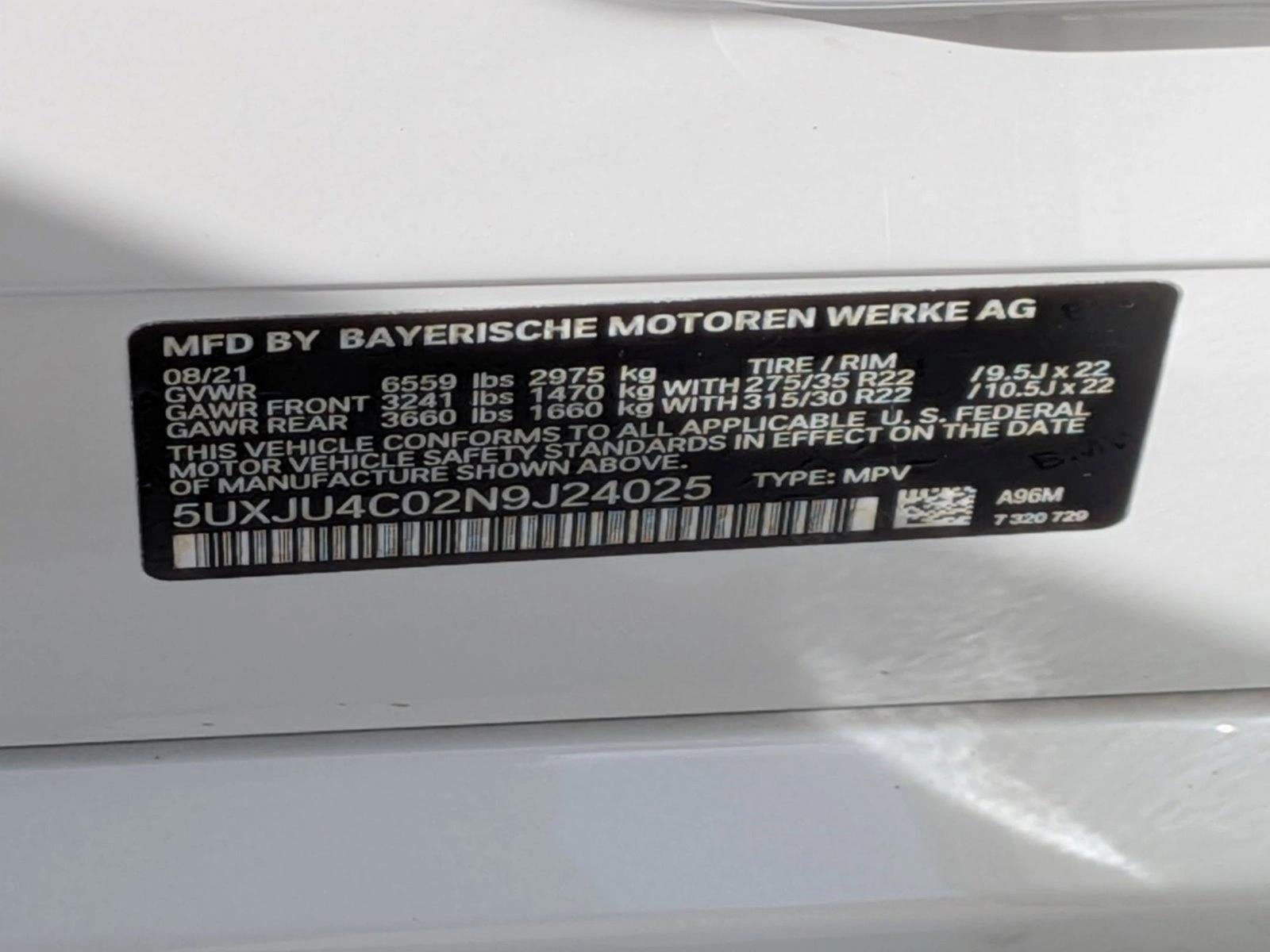 2022 BMW X5 M50i Sports Activity Vehicle