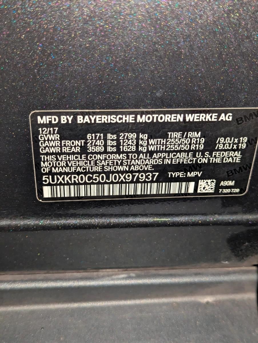 2018 BMW X5 xDrive35i Sports Activity Vehicle