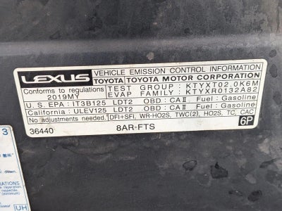 2019 Lexus NX 300 FWD