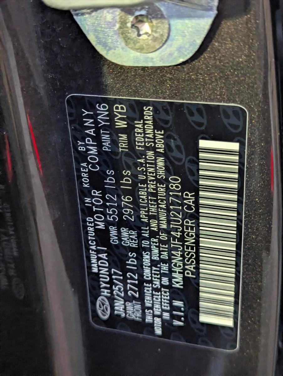 2018 Genesis G80 5.0L Ultimate RWD