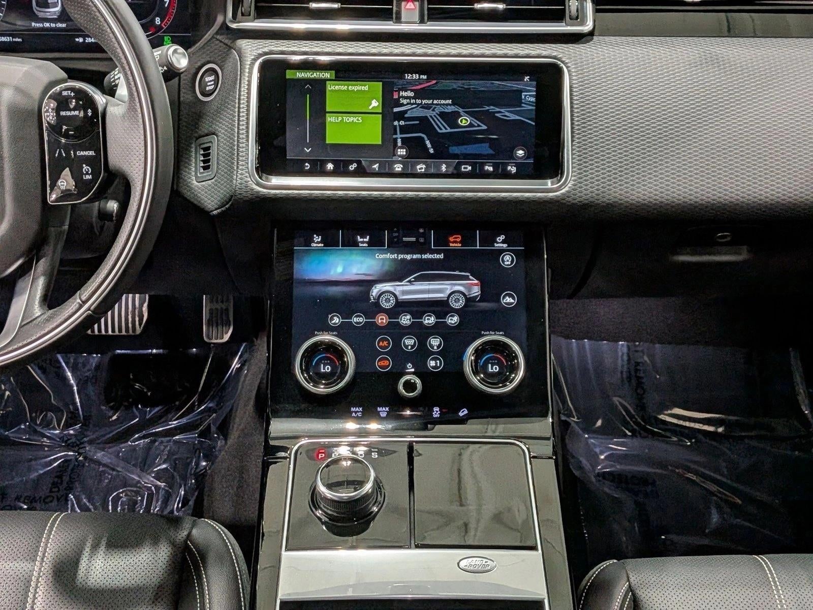2019 Land Rover Range Rover Velar P250 R-Dynamic SE