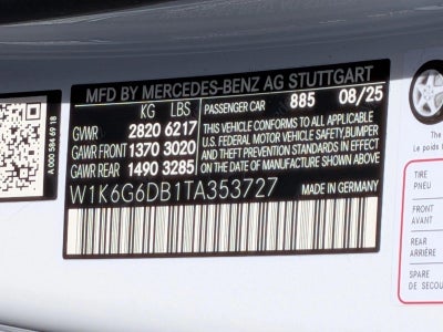 2026 Mercedes-Benz S-Class S 500 4MATIC® Sedan