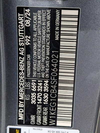 2025 Mercedes-Benz EQE EQE 350 4MATIC® Sedan