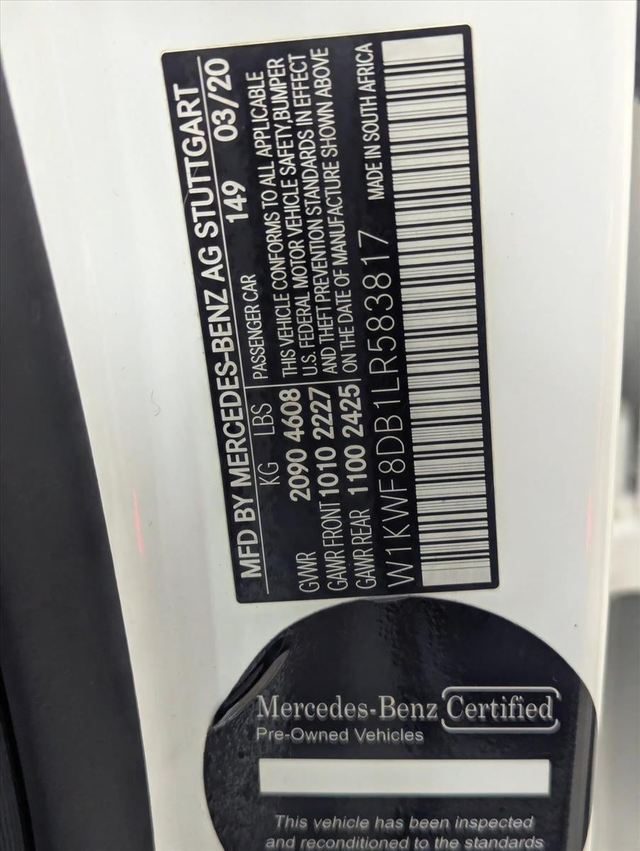 2020 Mercedes-Benz C-Class C 300 Sedan