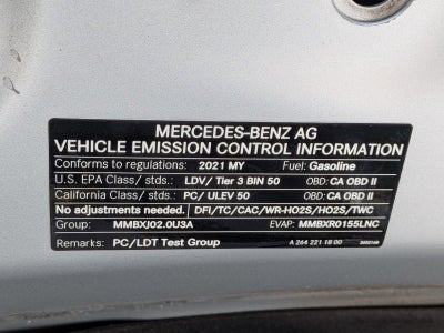 2021 Mercedes-Benz C-Class C 300 Sedan