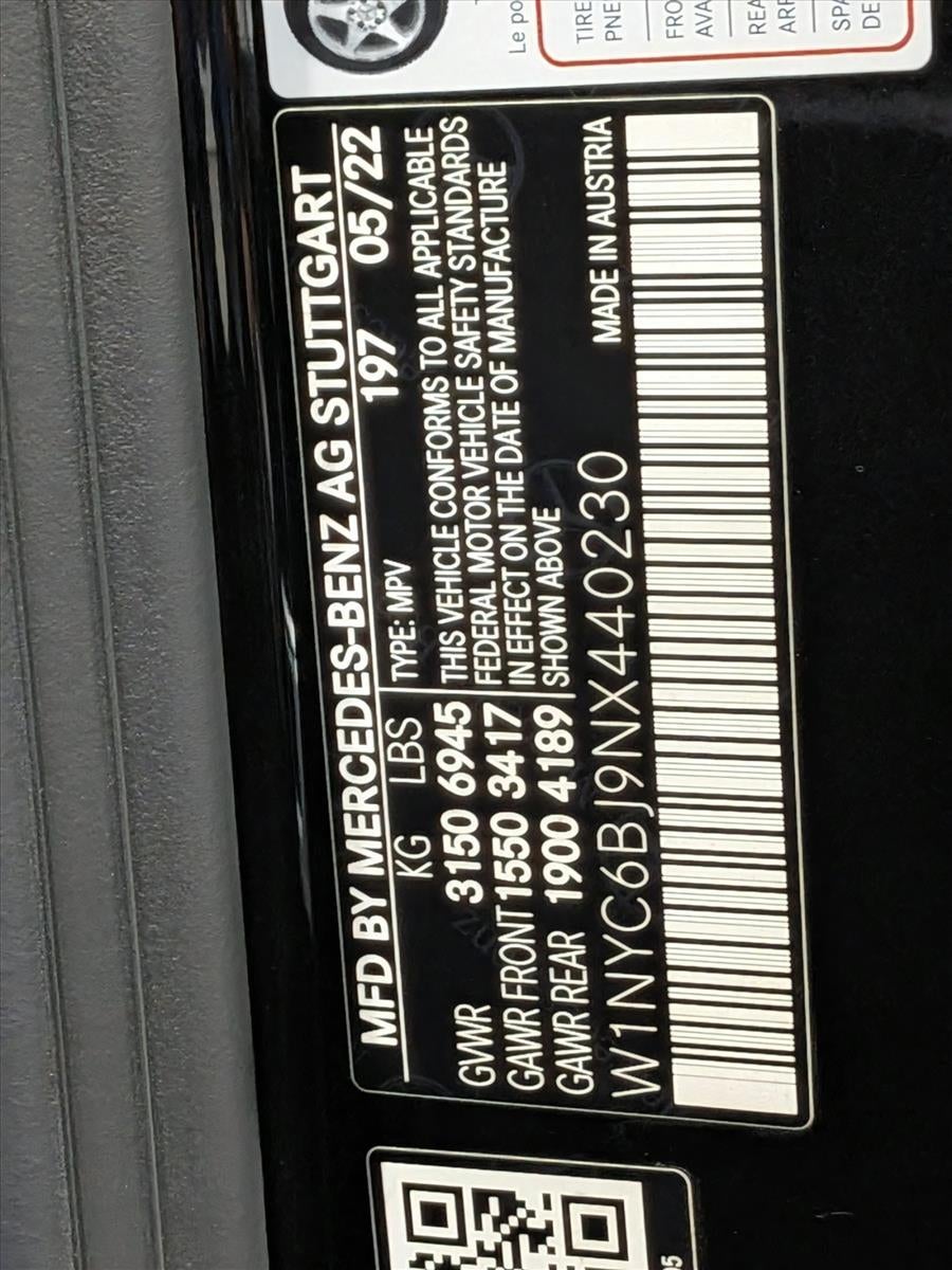 2022 Mercedes-Benz G-Class G 550 4MATIC® SUV