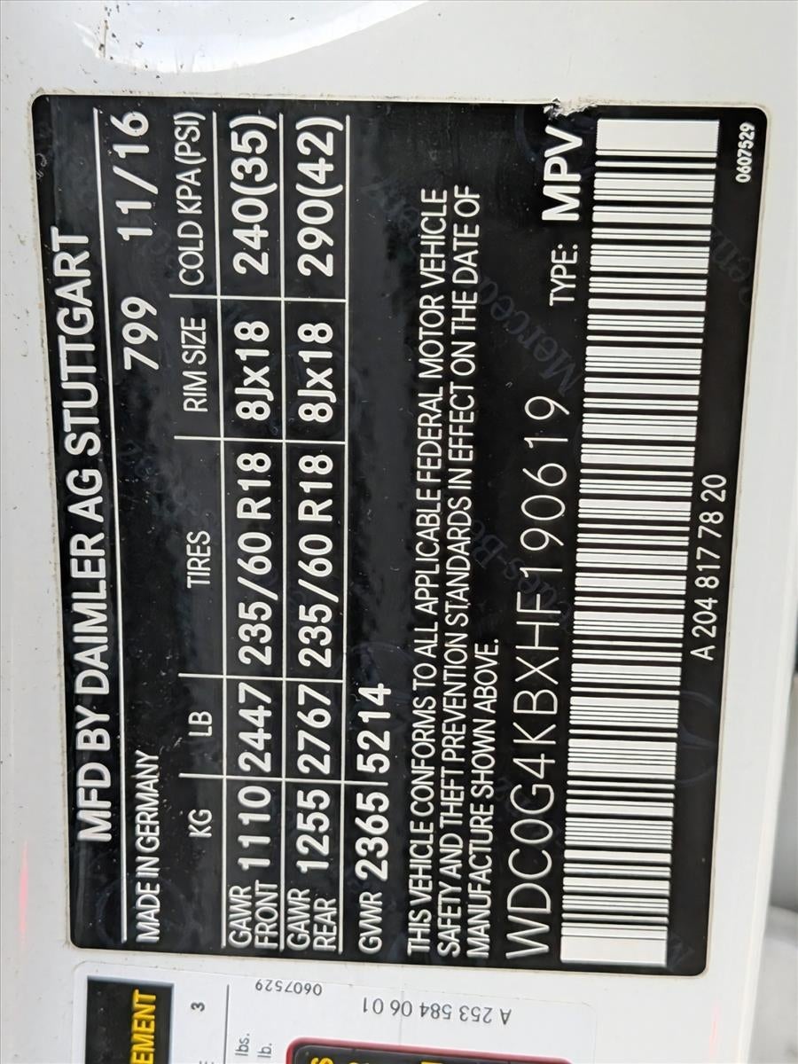 2017 Mercedes-Benz GLC GLC 300 4MATIC® SUV