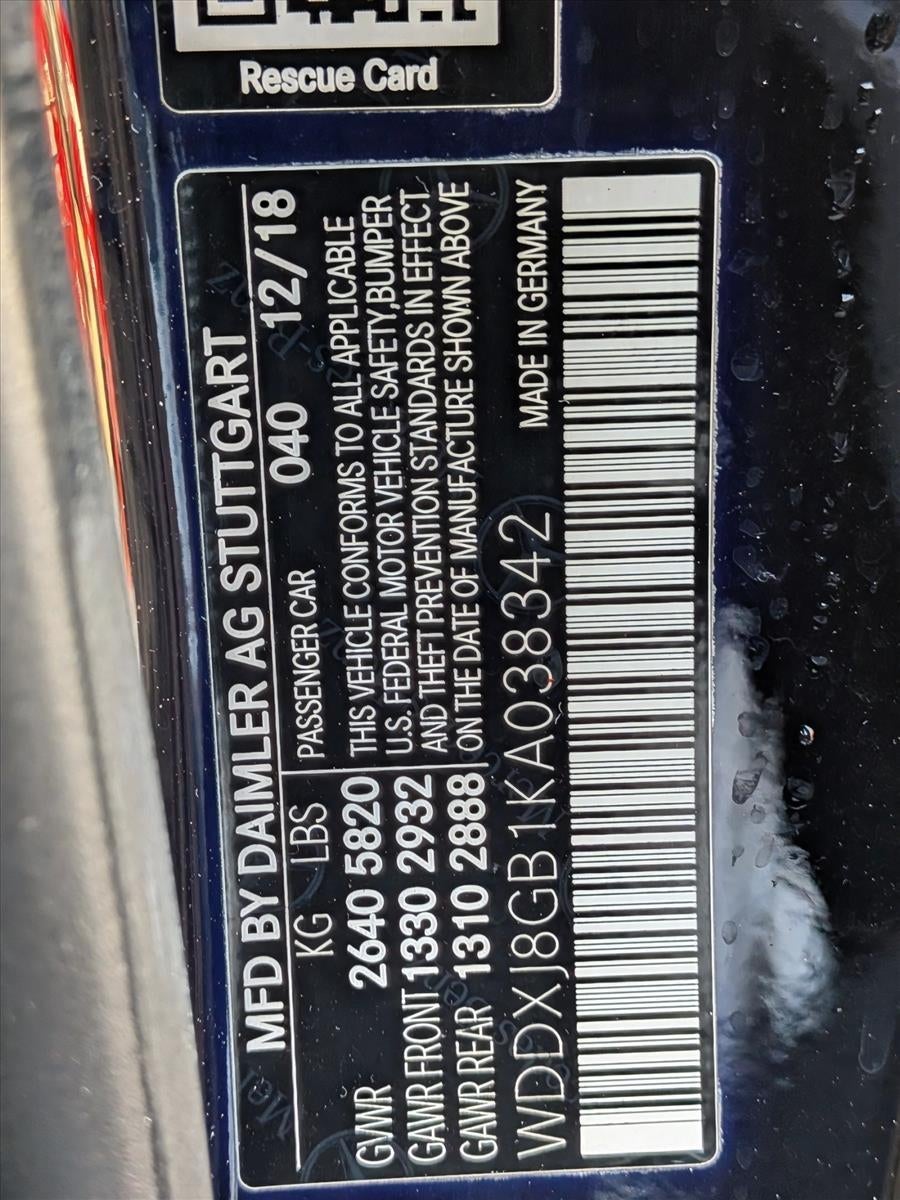 2019 Mercedes-Benz S-Class S 560 4MATIC® Coupe