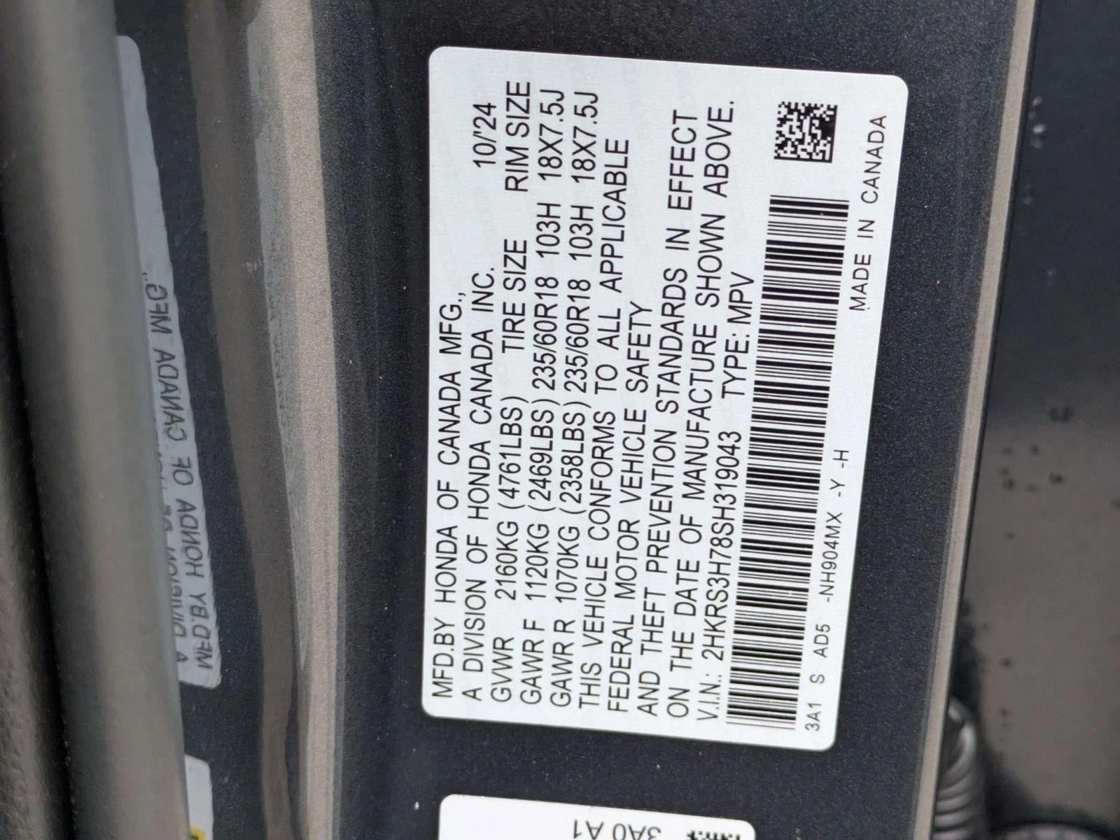 2025 Honda CR-V EX-L 2WD