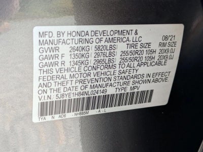 2022 Acura MDX SH-AWD w/Advance Package