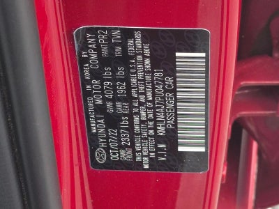 2023 Hyundai ELANTRA Hybrid Limited DCT