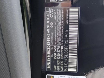 2023 Mercedes-Benz E-Class E 450 4MATIC® Cabriolet