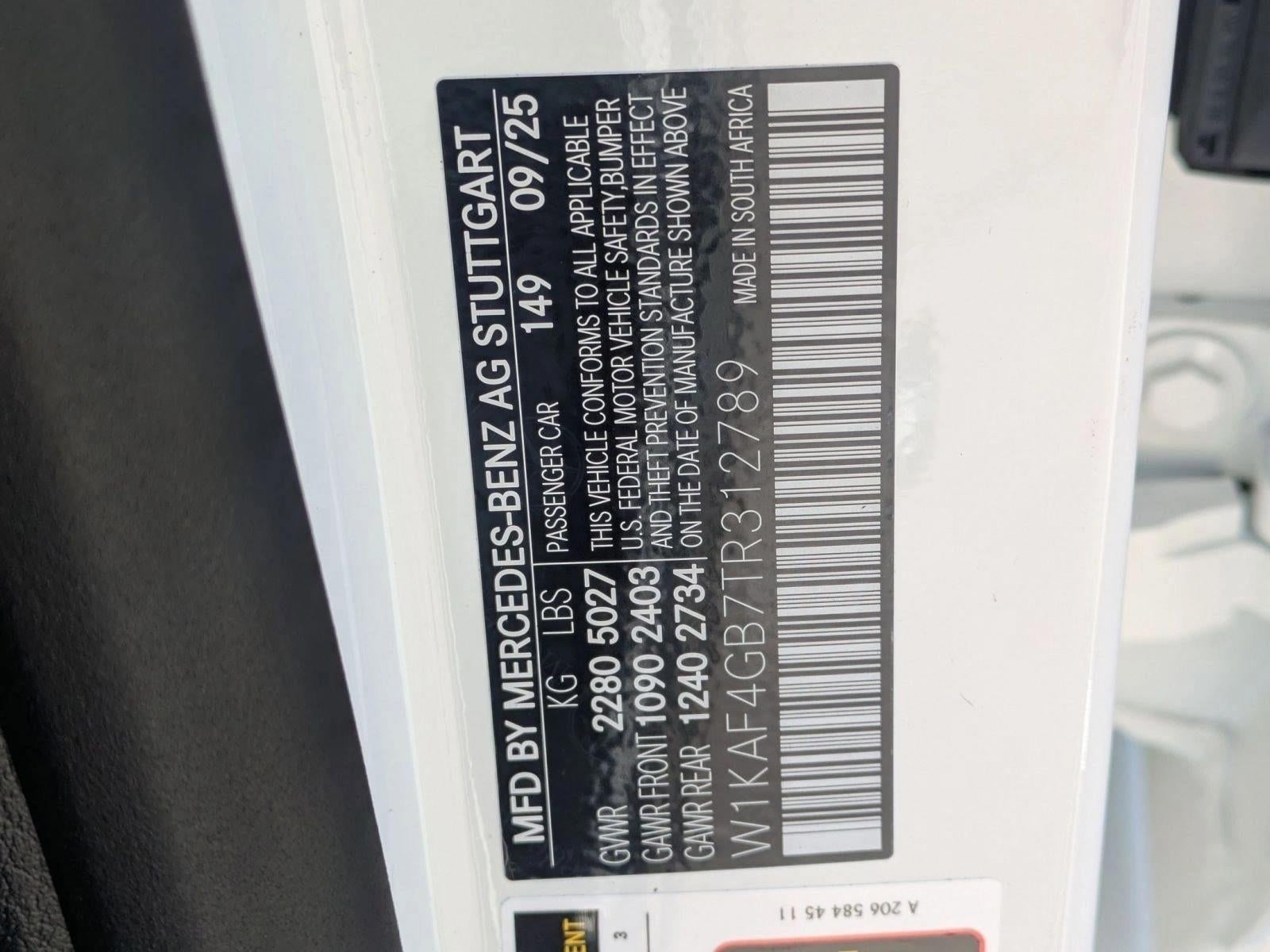 2026 Mercedes-Benz C-Class C 300 Sedan