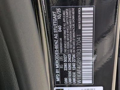 2026 Mercedes-Benz C-Class C 300 Sedan