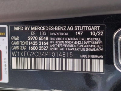 2023 Mercedes-Benz EQE EQE 500 4MATIC®+ Sedan
