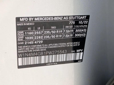 2023 Mercedes-Benz GLB GLB 250 SUV