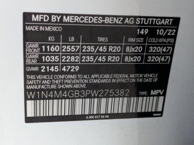 2023 Mercedes-Benz GLB GLB 250 SUV