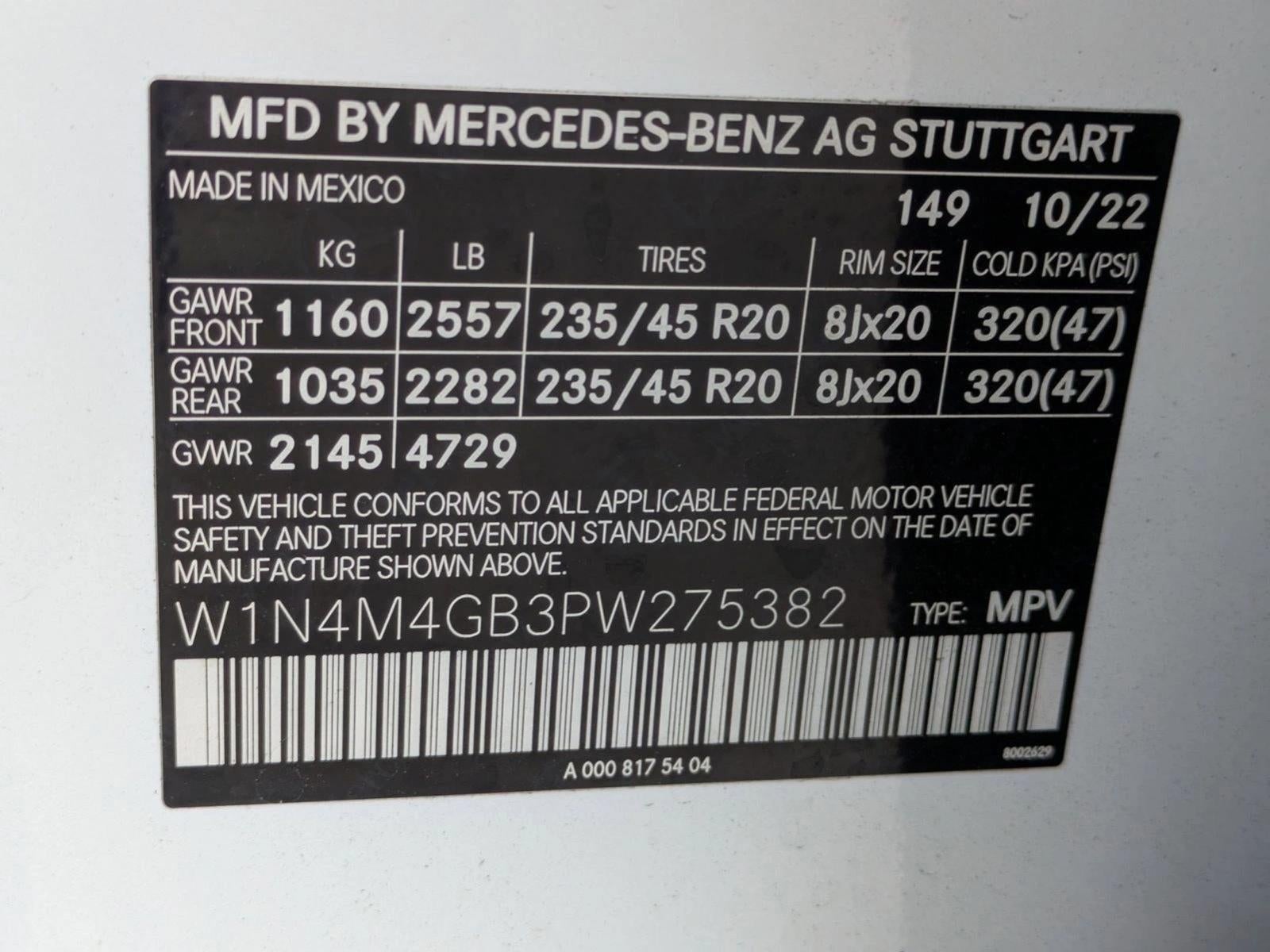 2023 Mercedes-Benz GLB GLB 250 SUV