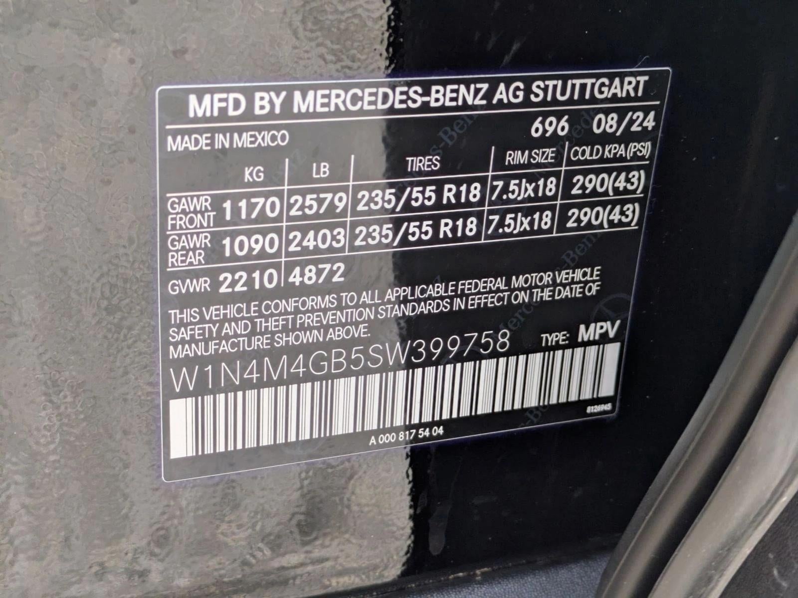 2025 Mercedes-Benz GLB GLB 250 SUV