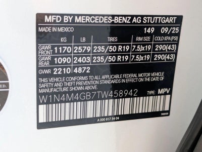 2026 Mercedes-Benz GLB GLB 250 SUV