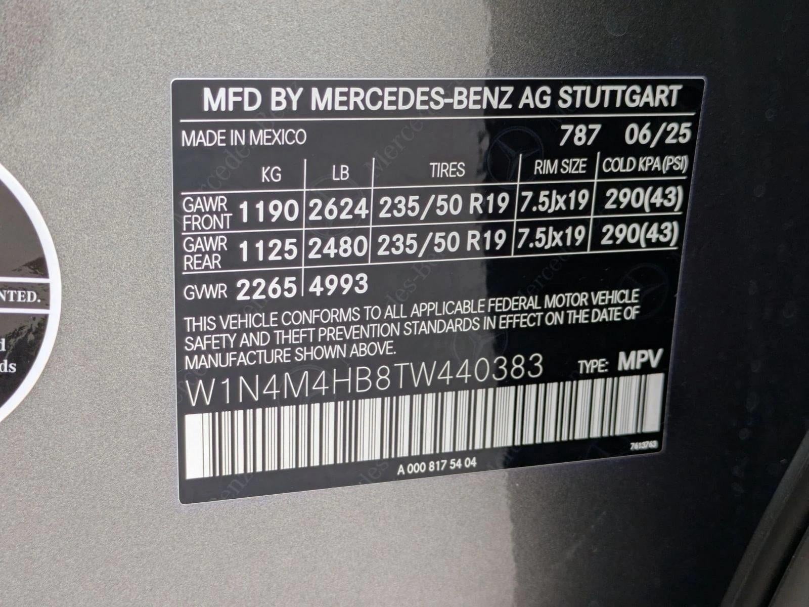 2026 Mercedes-Benz GLB GLB 250 4MATIC® SUV
