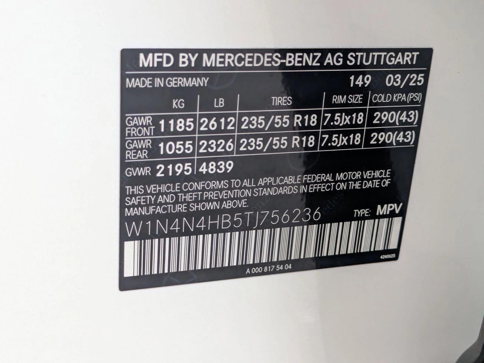 2026 Mercedes-Benz GLA GLA 250 4MATIC® SUV
