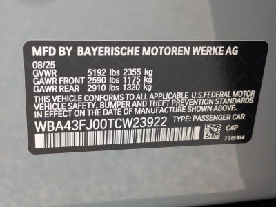 2026 BMW 530i Sedan