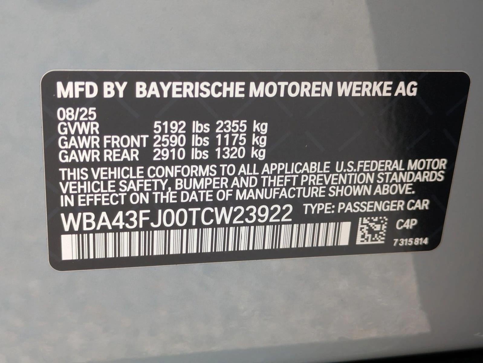 2026 BMW 530i Sedan