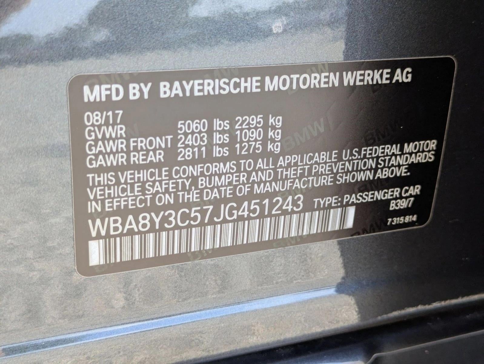 2018 BMW 340i xDrive Gran Turismo