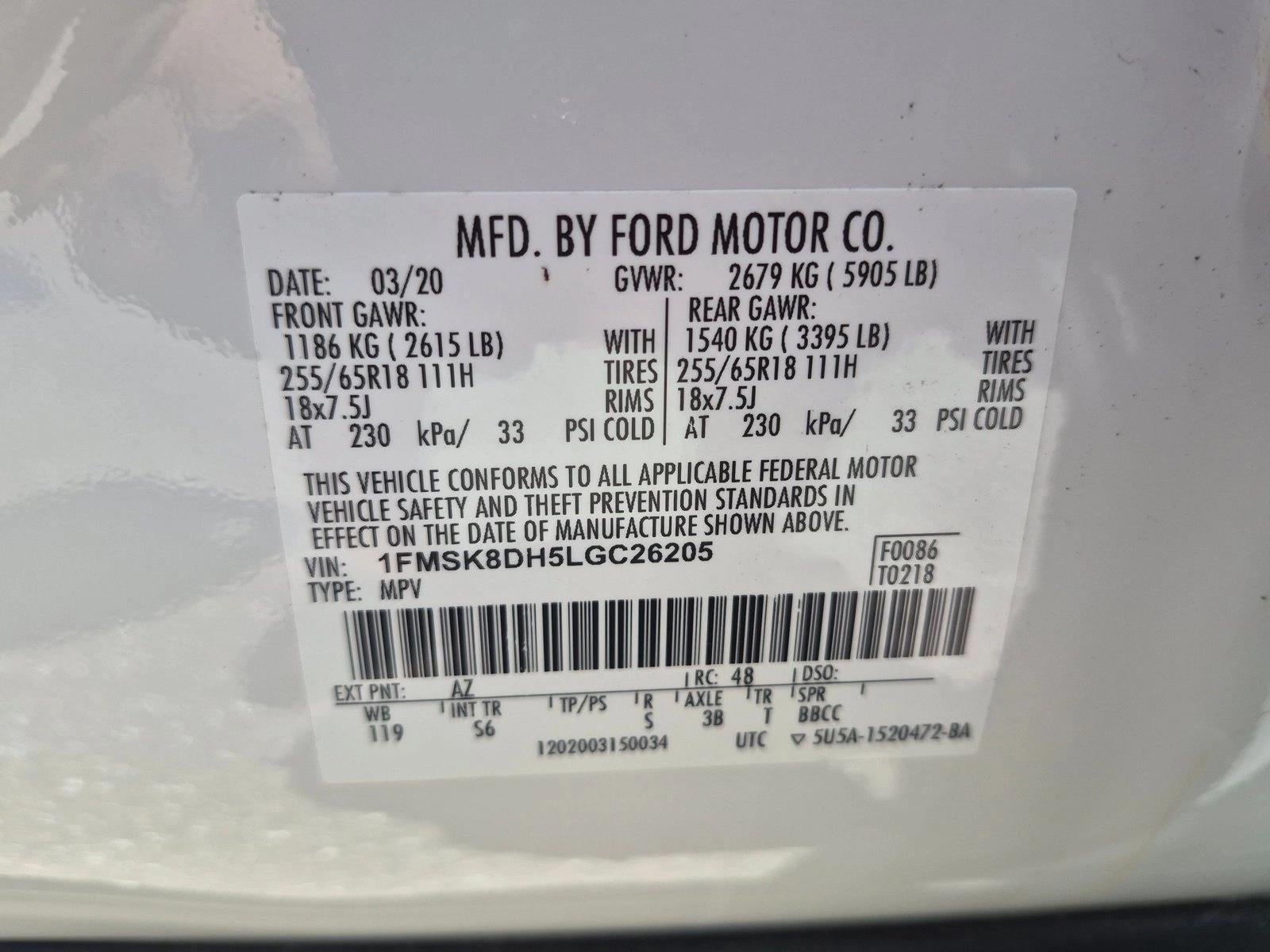 2020 Ford Explorer XLT 4WD